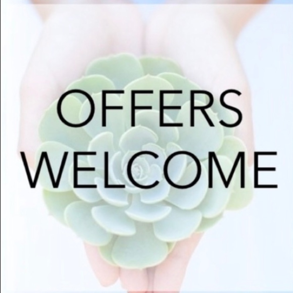 Reasonable Offers Welcome